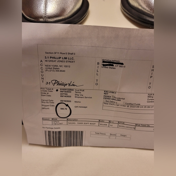 3.1 Phillip Lim Naomi bootie Size 38 - Picture 8 of 13